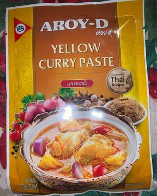 YELLOW CURRY PASTE - 0016229906429