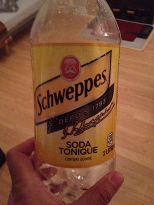 Schweppes Soda Tonique - 0016600000098