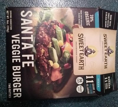 Santa Fe Veggie Burger - 0016741000179