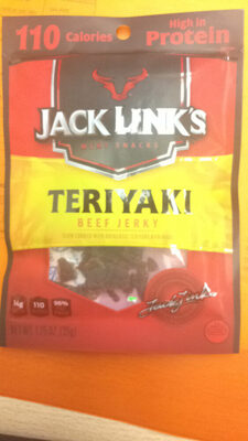 Teri Yaki beef jerky (Jack Link's) - 0017082877499