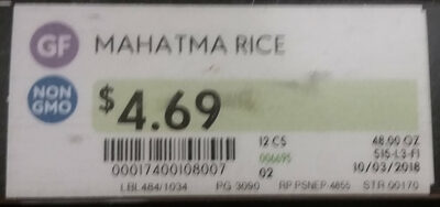 Extra long grain enriched rice - 0017400108007