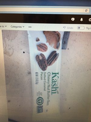 Kashi Chewy Bars Salted Caramel Pecan 1.23oz - 0018627100478