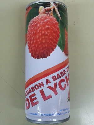 Boisson a base de jus de lychee - 0019281700110