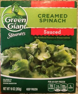Creamed spinach - sauced - 0020000000862