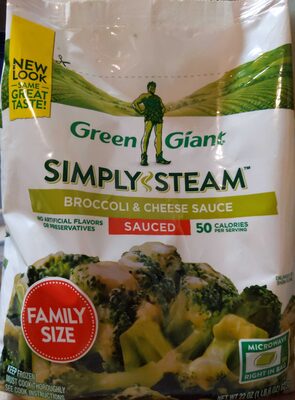 Simply Steam Broccoli & Cheese Sauce - 0020000126807