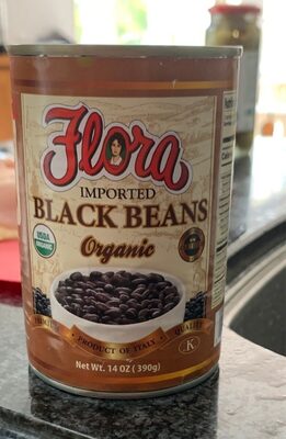 Flora's imported black breans - 0020038911475