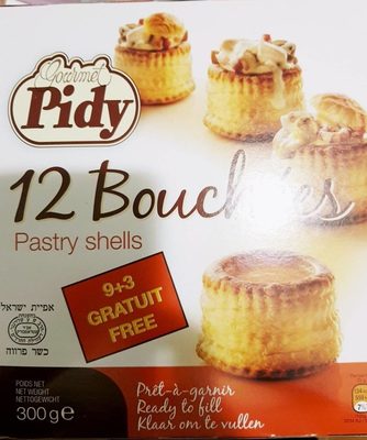 Puff Pastry Shells Ready-to-fill - 0020176001649