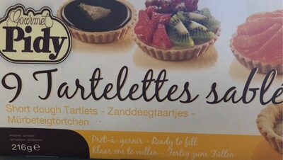 9 tartelettes sablées - 0020176890007