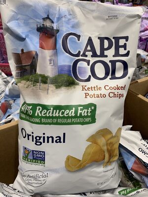 Original reduced fat potato chips - 0020685000645