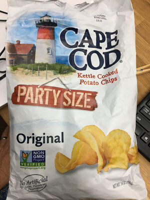 Cape cod, kettle cooked potato chips - 0020685001659