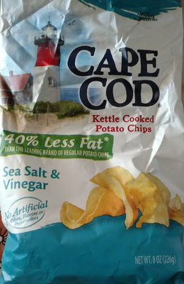 Cape cod, kettle cooked potato chips - 0020685079405