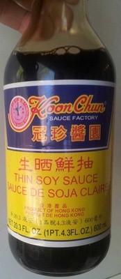 Sauce de soja claire - 0020717102262