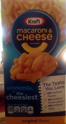 Macaroni & cheese dinner - 0021000028092