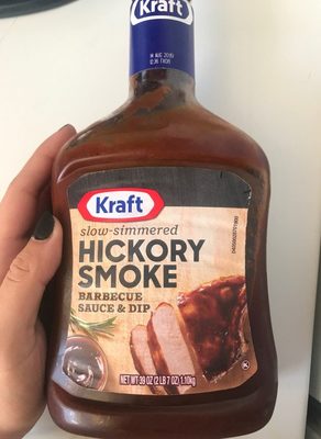 Hickory smoke barbecue sauce - 0021000052370