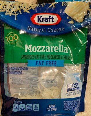 Mozzarela fat free - 0021000054473