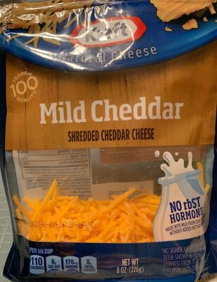 Shredded Cheddar Cheese - 0021000055098