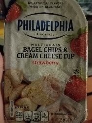 Strawberry Cream Cheese and Bagel Chips - 0021000062348