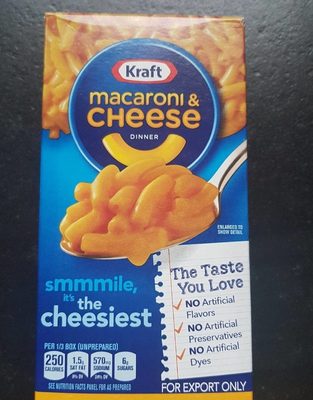 Macaroni & cheese dinner - 0021000067060
