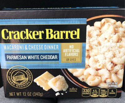 Macaroni & cheese dinner (parmesan white cheddar) - 0021000069231