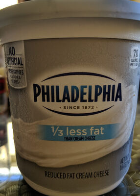 1/3 less fat cream cheese - 0021000612178