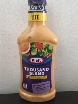 Light thousand island salad dressing - 0021000644742