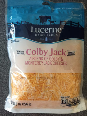 Lucerne dairy farms, colby jack cheese - 0021130048656