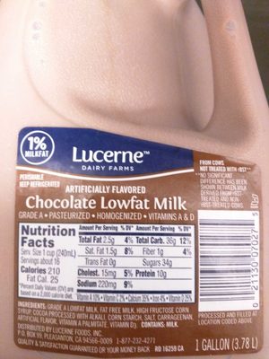 Lowfat milk - 0021130070275