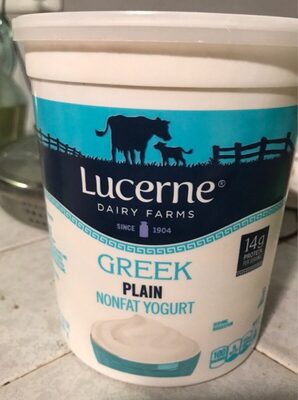 Plain greek nonfat yogurt, plain - 0021130079285