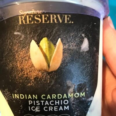 Indian cardamom pistachio ice cream, indian cardamom