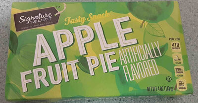 signature select apple fruit pie - 0021130115129