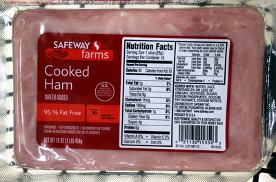 Signature farms, cooked ham - 0021130153503