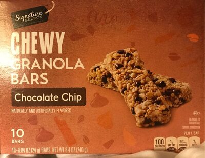 Chocolate chip chewy granola bars - 0021130285846