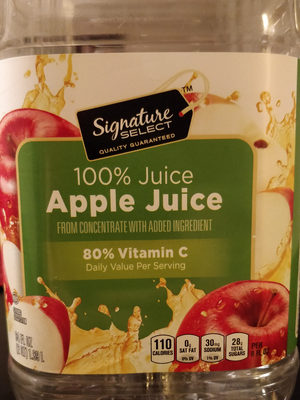 100% Apple Juice - 0021130310081