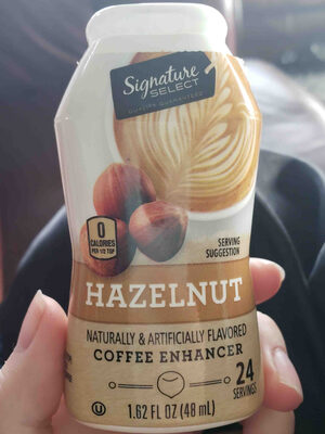 Sugar-free hazelnut coffee enhancer - 0021130455713