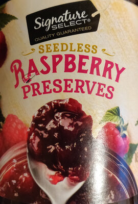 Seedless raspberry preserves, raspberry - 0021130461585
