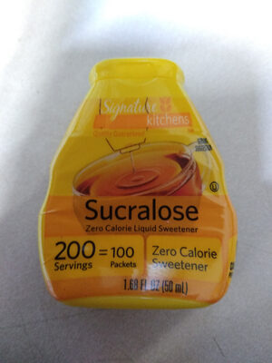 Zero calorie liquid sweetener with sucralose - 0021130473502