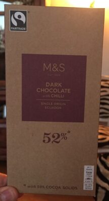 Dark chocolate with chilli - 00217934