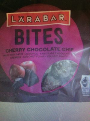 Larabar Cherry Chocolate Chip Fruit & Nut Bites - 0021908473024