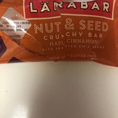 Maple cinnamon nut & seed bar, maple cinnamon - 0021908514697