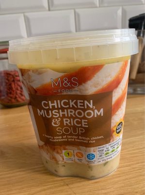 Chicken, Mushroom & Rice Soup - 00220576