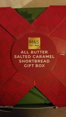 All butter salted caramel shortbread - 00221832