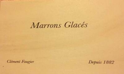 Marrons glacés - 0022314080820