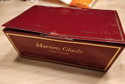 Marrons Glacés Gros Cassés - 0022314081421