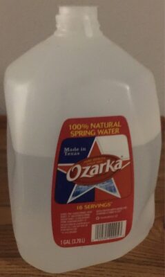 Ozarka spring water - 0022592000053