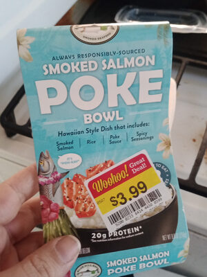 Smoked Salmon Poke Bowl - 0023384144436