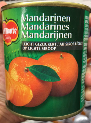 Mandarines au sirop léger - 0024000011484