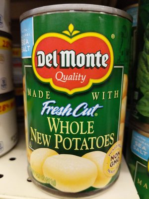 Del monte, fresh cut whole new potatoes - 0024000163138