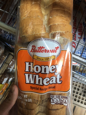 Honey wheat bread, honey wheat - 0024126015021