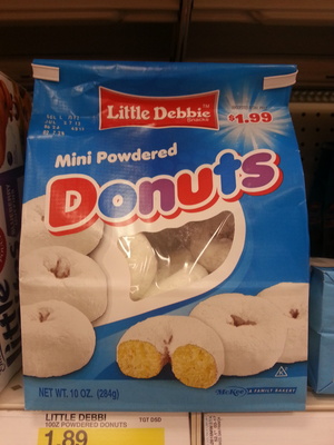 Mini powdered donuts - 0024300044311