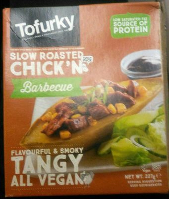 Tofurky 10% Off Slow Roasted Barbeque Chick'n 227G - 0025583109605